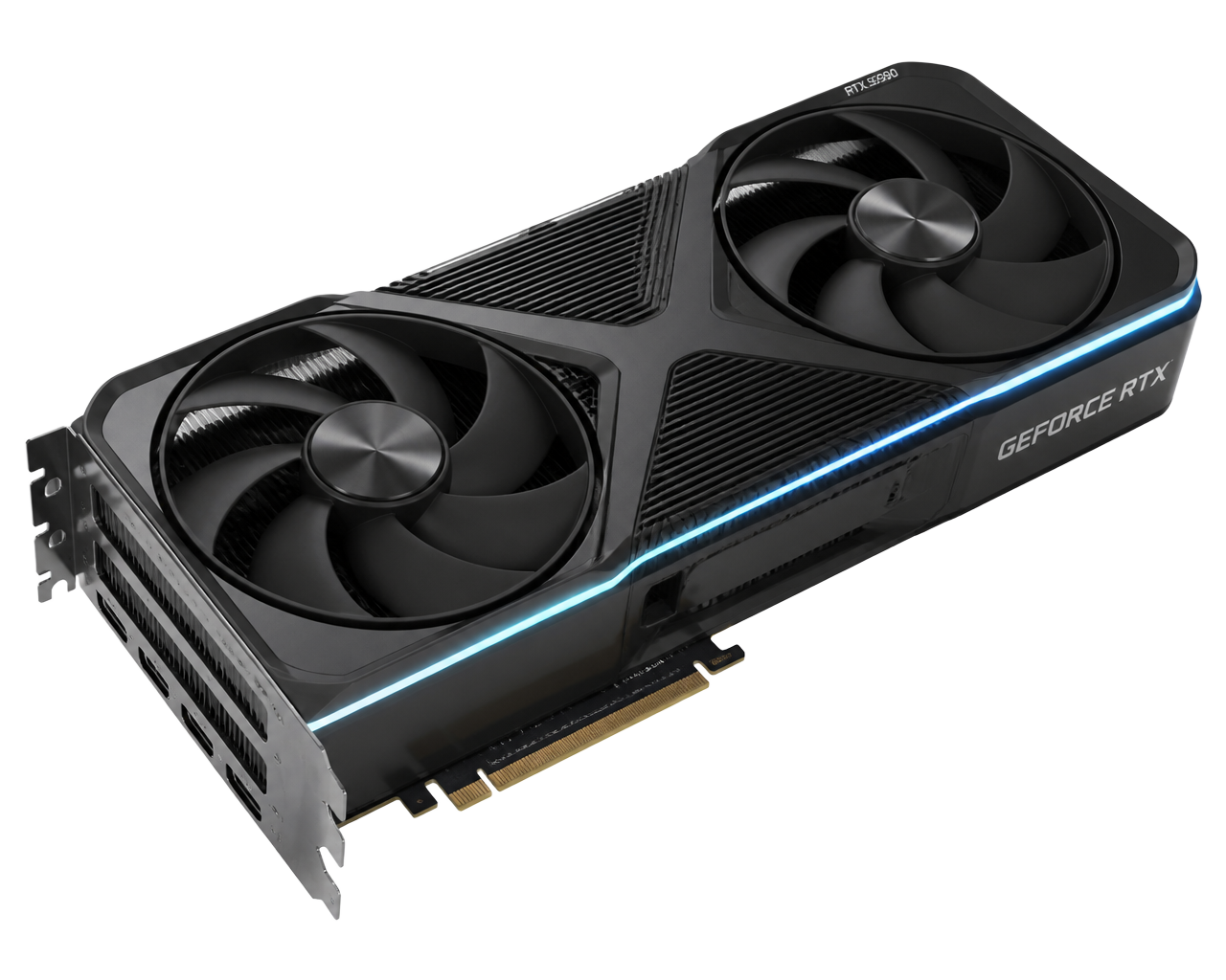 Nvidia RTX 5090 Blackwell GPU — the silicon engine behind Jervis AI on Plexa AI nodes